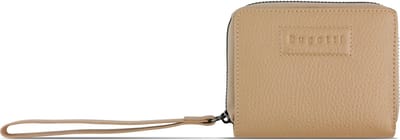 Bugatti Elsa Portemonnee RFID-bescherming Leer 11 cm - Dames - Horizontaal - sand