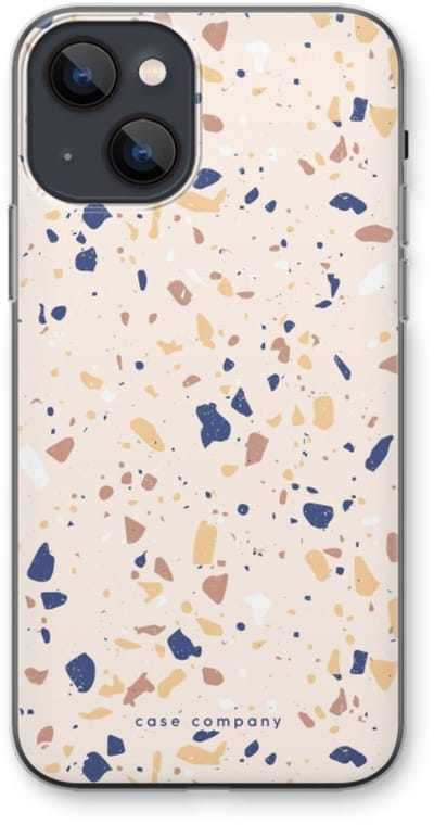 Case Company® - Hoesje geschikt voor iPhone 13 mini hoesje - Terrazzo N°23 - Soft Cover Telefoonhoesje - Bescherming aan alle Kanten en Schermrand