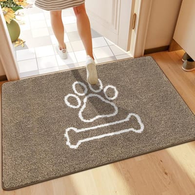 Antislip Deurmat 60 x 90 cm - Wasbaar en Duurzaam - Vuilvanger - Entreemat voor Voordeur - Hal en Tuin