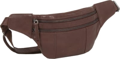 MUSTANG Leren Gordeltas Salamanca Bosa Waistbag Brown Bruine
