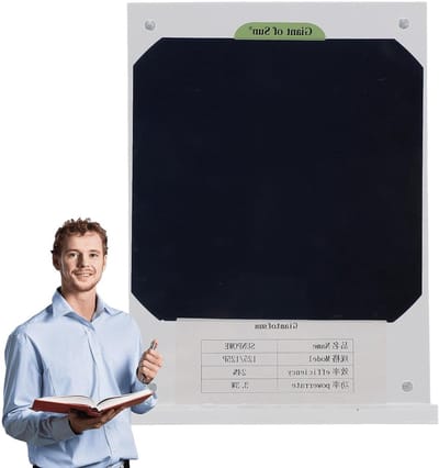 Zonnecel Charger - Zonnepaneel Accessoire - Energie Omzetting - Transparant Ontwerp - Compact Lichtgewicht - Transparant