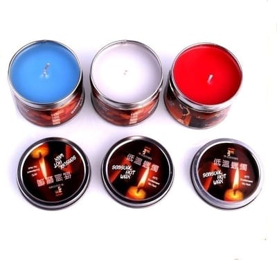 Massage kaars, Blauw, love gel, erotisch, sex, Toys4enjoy