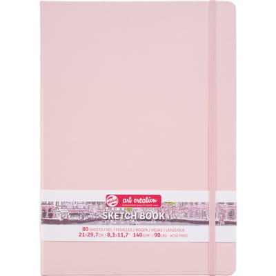 Talens Art Creation Schetsboek Pastel Roze 21 x 29.7 cm 140 g 80 Vellen