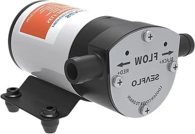 Bilgepomp - Zelfaanzuigende pomp - Waterafvoer boot - Omkeerbare motor - 8 GPM - Roestvrij staal