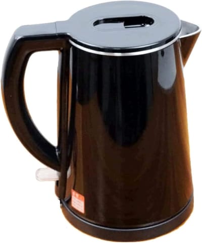 Waterketel - Warmwaterboiler - Snel Water Koken - Dubbelwandig Roestvrij Staal - 1 Liter - Wit