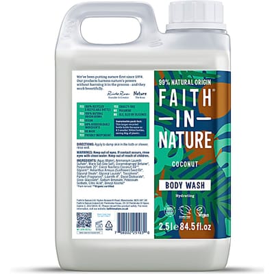 Faith in Nature Kokosnoot Bad-en Douchegel 2.5L