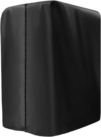 Beschermhoes Trainingsapparatuur - Hoes Fitnessapparaten - Apparatuur Beschermen - Weerbestendig Oxford Doek - 105 x 175 x 185 cm - Zwart