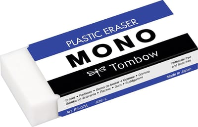 Tombow MONO - Gum - maat L - Grote gum - 38 g