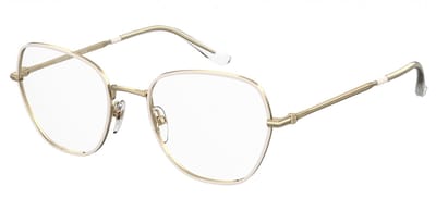 Seventh Street 7A 601 Gold ivory 51/19/140 WOMAN Brilmonturen