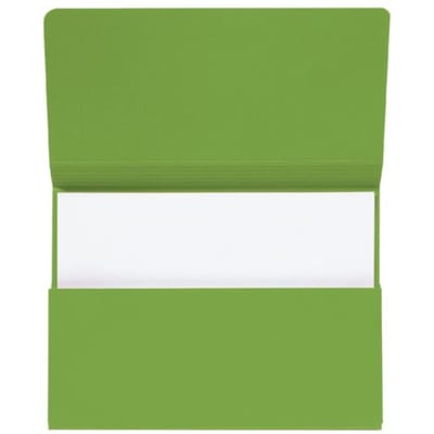Jalema Pocketmap zuurvrij Secolor 1-300 vel, groen,folio (pak 10 stuks)