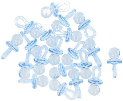 20 fopspenen blauw - 2.8 cm - Artemio