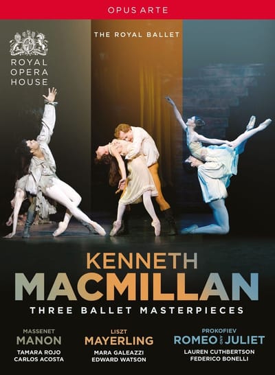 Royal Ballet Royal Opera House - Three Ballets Masterpieces (3 DVD)