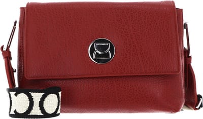 COCCINELLE Leren Schoudertas Liya Elephant Handbag Acero Rood