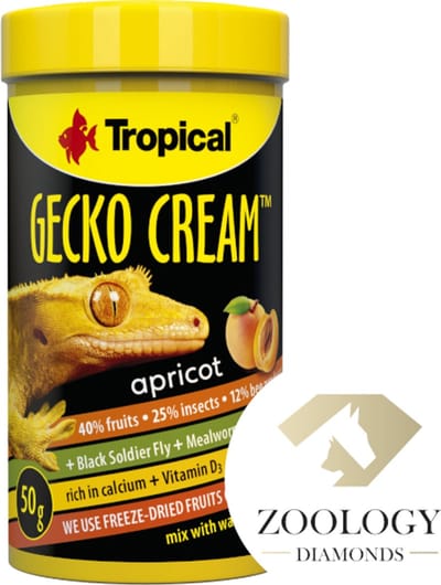 Tropical Gecko Cream Apricot 250ml