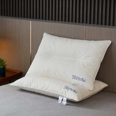 Klasse A Complete Katoen Hotelstijl Kussensloop Huishoudelijk Diepe Slaap Bescherming Cervicale Wervelkolom Student Kostschool Slaapzaal Kussensloop 48*74cm gray