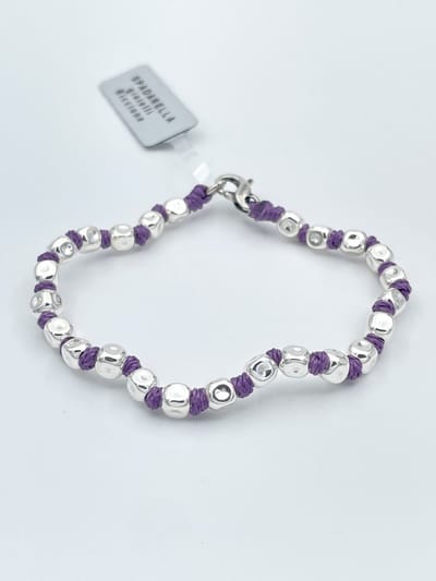 Spadarella Gioielli - SPBR03- Armband - 925 Zilver - 5mm - Amethyst 70114 - 17 Cm