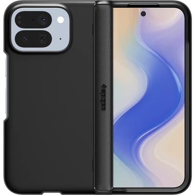 Spigen Hoesje Geschikt voor Google Pixel 10 Pro Fold - Slim Armor Pro - Back Cover Compatibel met MagSafe - Air Cushion - Hinge Protection - Zwart