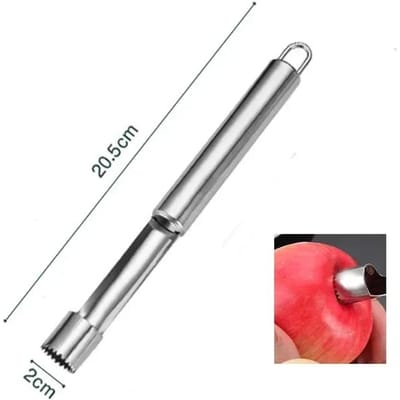 Perenpitverwijderaar Snijder Keukengadgets Roestvrijstalen Thuis Groentegereedschap Appels Rode Dadels Ontkerners Twist Fruit Kern Verwijder Pit gray
