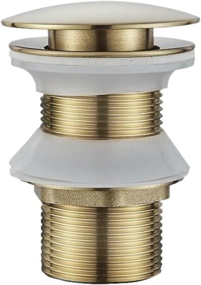 Afvoerplug - Wastafelstop Klik - Keuken Badkamer - Efficiënte Waterafvoer - Universele Maat - Chroom