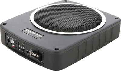 GroundZero GZCS SW-1000A - Autosubwoofer - 25 cm - Actieve Subwoofer Auto - Underseat - 210W