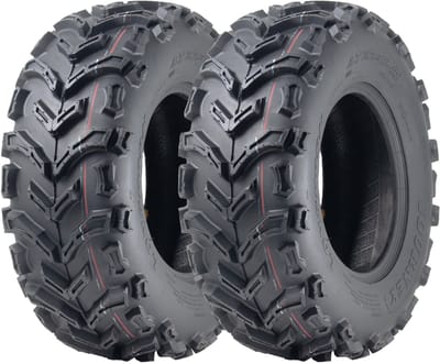 23x8.00-11 Quad-banden voor terreinvoertuigen, 6-laags, met E-keur, goedgekeurd voor de openbare weg, tubeless, 205/75-11 (set van 2)
