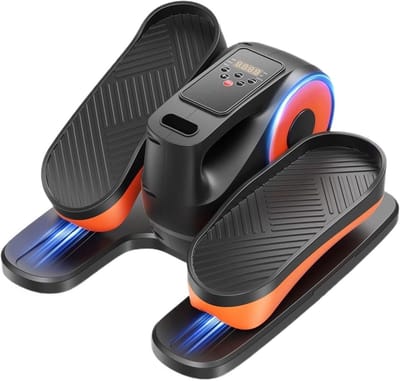 Onder Bureau Trainer - Beentrainer Pedaal - Zittend Trainen - 12 Weerstandsniveaus - Stil <15 dB - Naturel