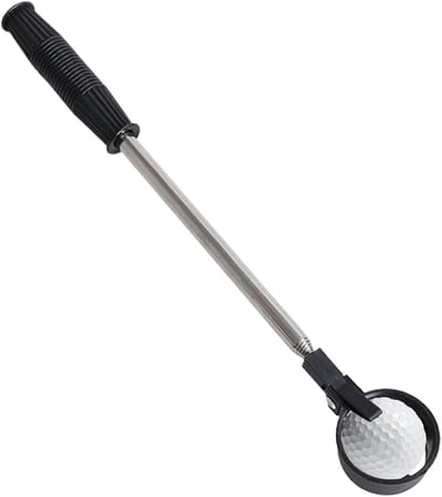 Eiergrijper - Notenverzamelaar - Tuinwerkzaamheden - Uitschuifbaar ontwerp - Tot 195 cm - Zwart