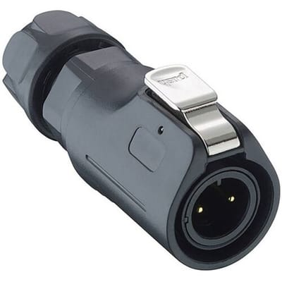 Lutronic 2350 06 T06 CB T Ronde connector Stekker, recht Totaal aantal polen: 6 1 stuk(s)