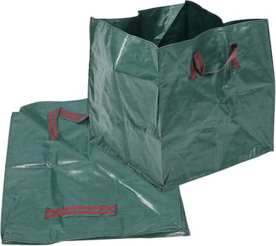Tuinafvalzakken - Blad Containers - Tuin Opruimen - Met Handvatten - 49.5 cm - Groen