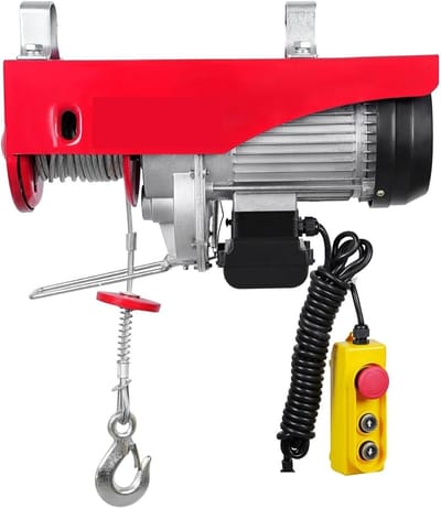 Elektrische takel - Lier hijsapparaat - Zwaar tillen - Pure koperen motor - 200-800 kg
