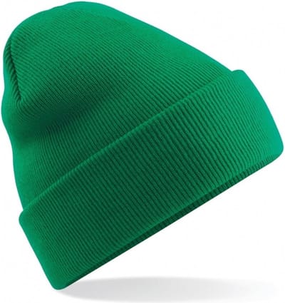 Basic winter muts groen