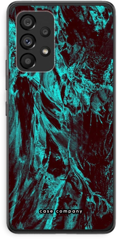 Case Company® - Hoesje geschikt voor Samsung Galaxy A53 5G hoesje - Ice Age - Soft Cover Telefoonhoesje - Bescherming aan alle Kanten en Schermrand