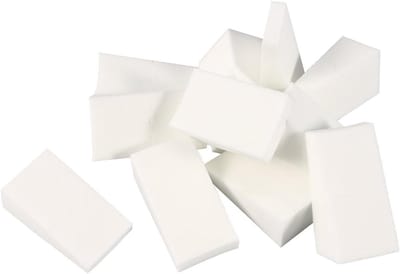 Triangle make-up sponsjes voor gezicht en nagels - 24 stuks, perfect voor een egale applicatie en veelzijdig gebruik