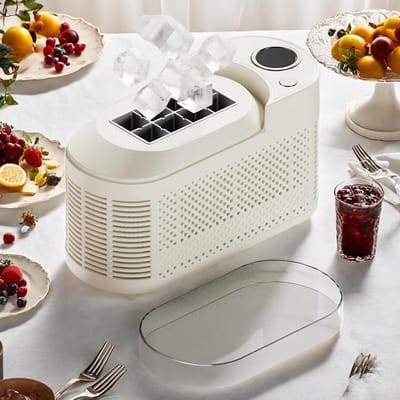 IJsblokjesmachine Aanrecht - Mini IJsmaker - Drankjes Koelen - 8 IJsblokjes in 10 Min