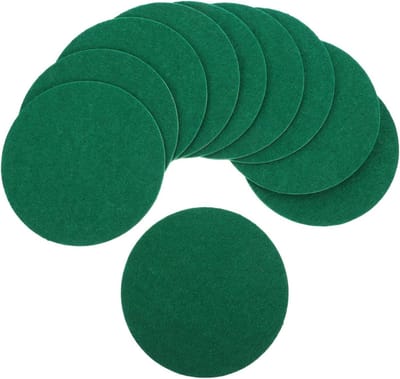 Airhockey Accessoires - Duw Kussentjes - Tafel Spel - Polyester Vezel - 10 Stuks - Groen