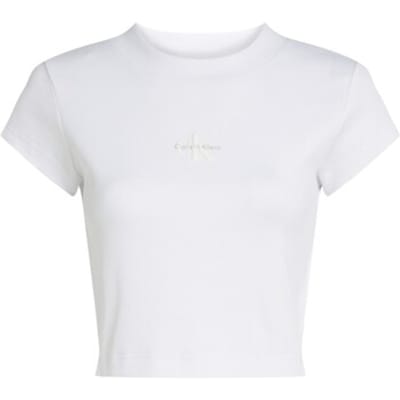 T-shirt Korte Mouw Calvin Klein Jeans MONOGRAM BABY TEE LV047AB802
