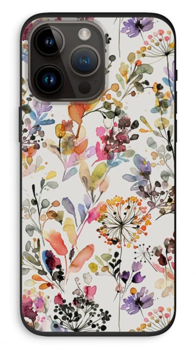 Case Company® - Hoesje geschikt voor iPhone 14 Pro Max hoesje - Wilde grassen - Biologisch Afbreekbaar Telefoonhoesje - Bescherming alle Kanten en Schermrand