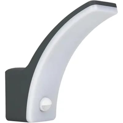 Inspire Buitenwandlamp Lakko - Antraciet - Koel Wit - 11w - Met Sensor