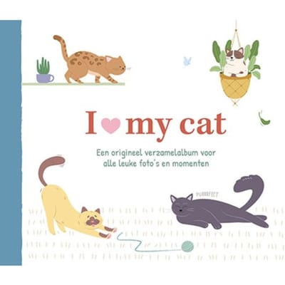 Deltas I love my cat album Invulboek