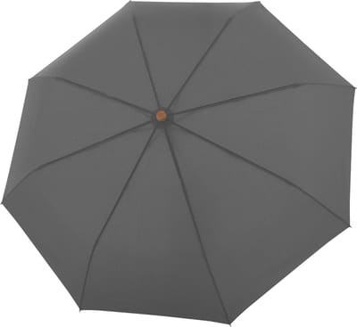 Doppler Nature Mini Zakparaplu 25 cm - 96cm Diameter - slate grey