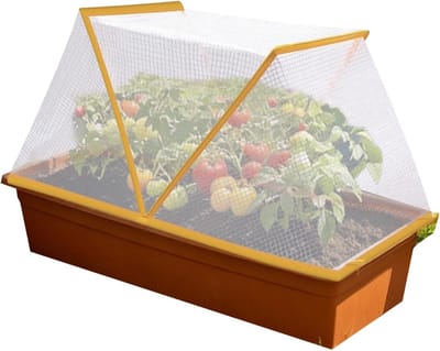Gewasbeschermingstent - opvouwbaar tuinkoepelnet 81 cm beschermhoes | Plant Guard voor fruitbloemen aardbeien, tomaten, zaailingen, boompot, buitenkwekerij gebruik voor het beschermen van gewassen