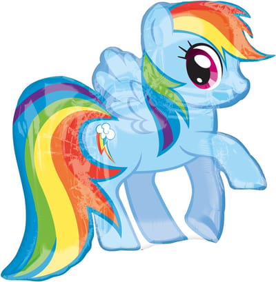 Amscan - Folieballon supershape My little pony (71 x 68 cm)