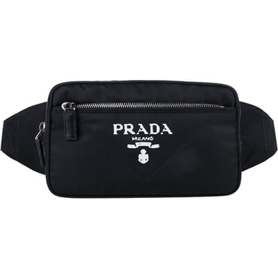 Prada Gerecyclede Heuptas Nylon Unisex Heuptas Zwart 2VL977_2D0P_F0002_V_WTO Basic Set (Bag+Dust Bag)