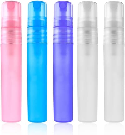 5ml Draagbare Navulbare Mini Sprayflessen - Reisformaat Lege Containers voor Parfum, Make-up Remover en Reisbenodigdheden