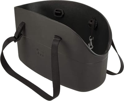 Draagtas Hond - Reistas Huisdier - Veilig Vervoer - Wasbaar Waterdicht - 21.5x43.5x27cm - Zwart