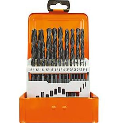 Projahn boorcassette ECO, HSS-R, 24-delig, Ø 1-10,5 mm / 0,5 mm stappen
