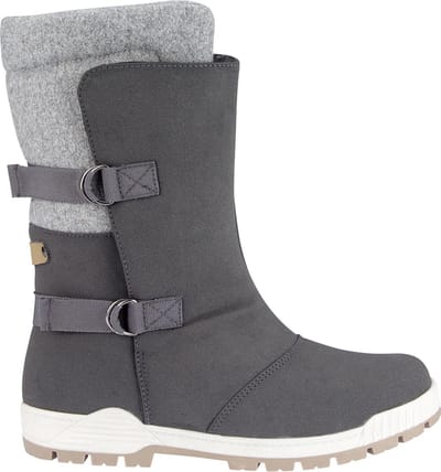 Winter-grip Snowboots Sr - Felt Strapper - Antraciet/Grijs mêlee - 36