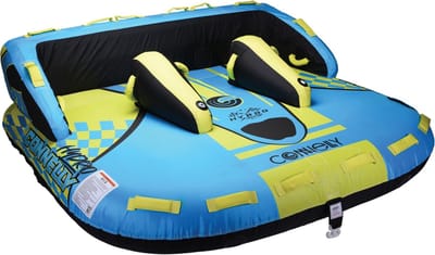 Connelly Hydro Fun Tube – Opblaasbare Watersportband voor Boot, 1-3 Personen, Zomerpret op het Water