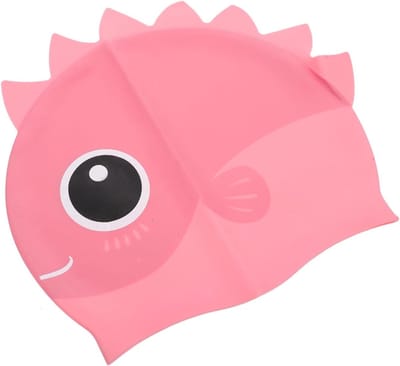 Kinder Zwemmuts - Zwemhoed Baby - Beschermt Haar - Extra Oren Ruimte - 24X21CM - Roze