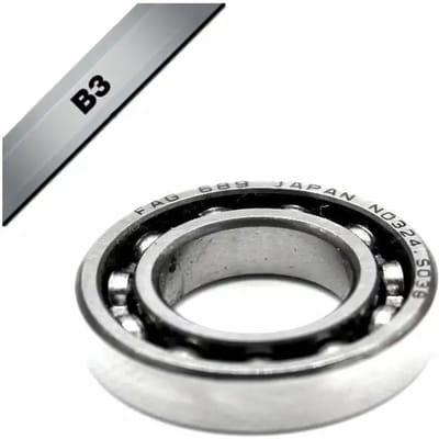 Lager Black Bearing B3 - 689/4-2RS - 9 x 17 x 4 mm